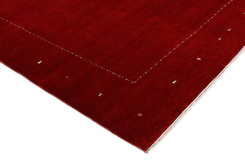 Gabbeh Rug - Loribaft Indus - 305 x 208 cm - red