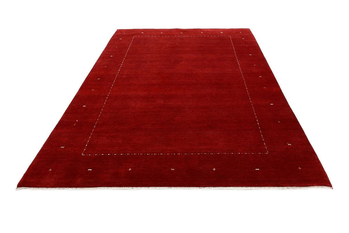 Gabbeh Rug - Loribaft Indus - 302 x 204 cm - red