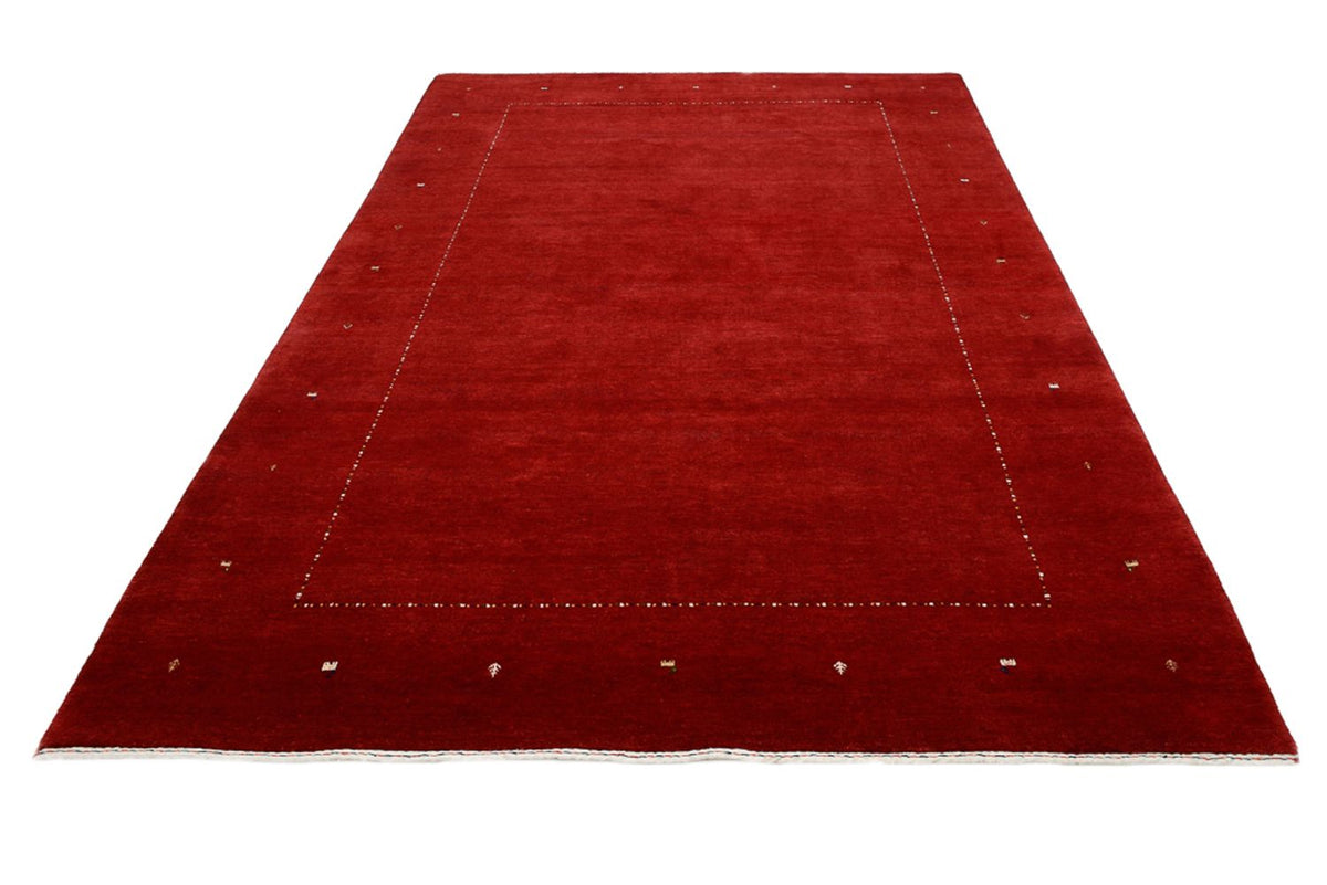 Gabbeh Rug - Loribaft Indus - 302 x 204 cm - red