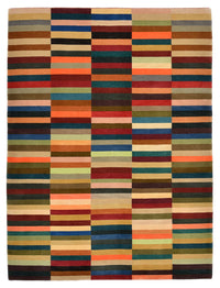 Designer Rug - 201 x 153 cm - multicolored