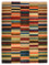 Designer Rug - 201 x 153 cm - multicolored