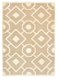 Designer Rug - 240 x 170 cm - dark beige