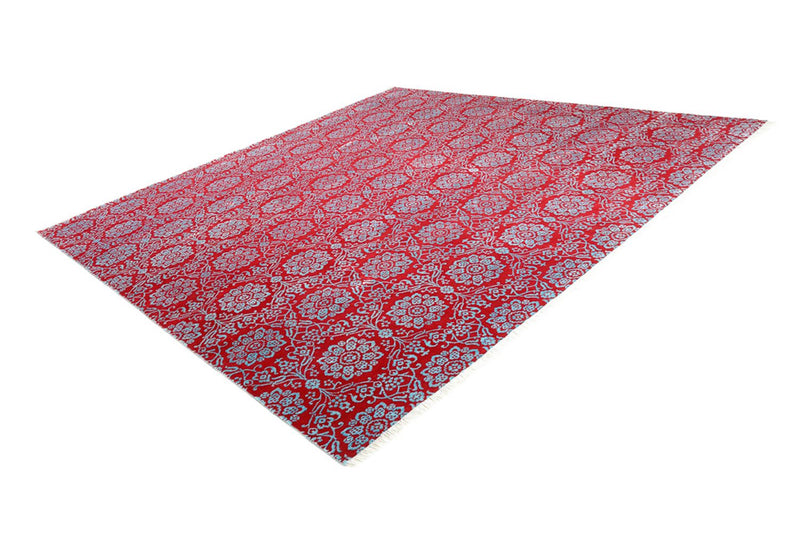 Designer Rug square  - 321 x 319 cm - light red