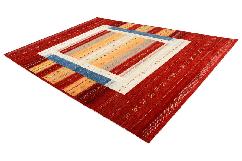 Gabbeh Rug - Loribaft Indus - 349 x 248 cm - multicolored