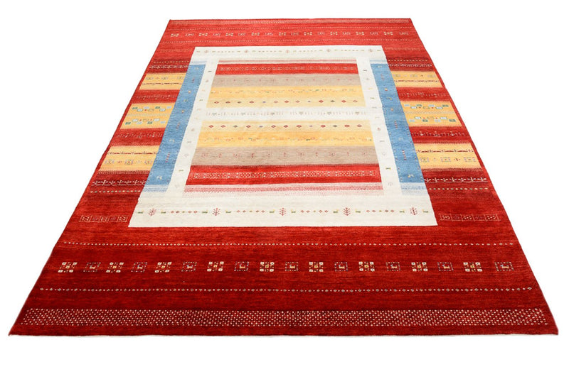 Gabbeh Rug - Loribaft Indus - 349 x 248 cm - multicolored