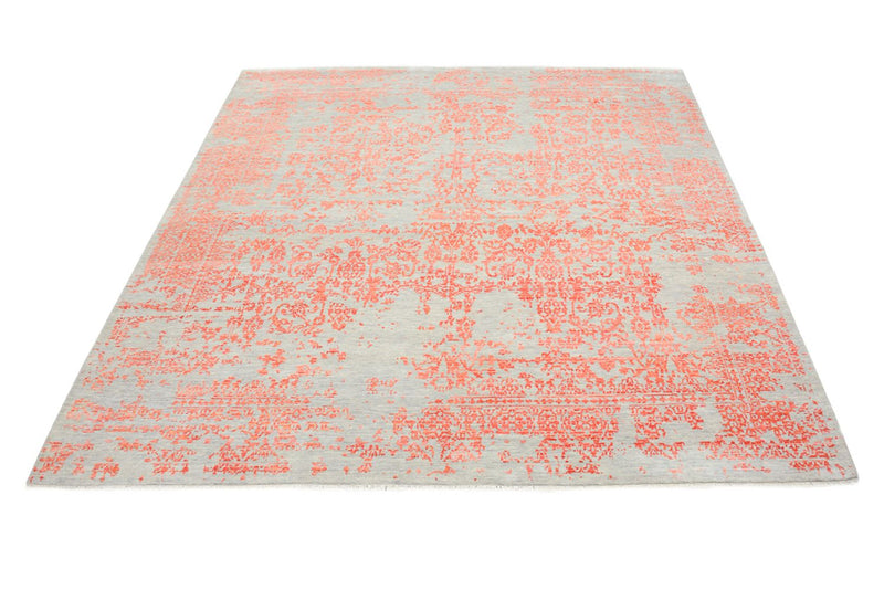 Designer Rug square  - 255 x 248 cm - orange