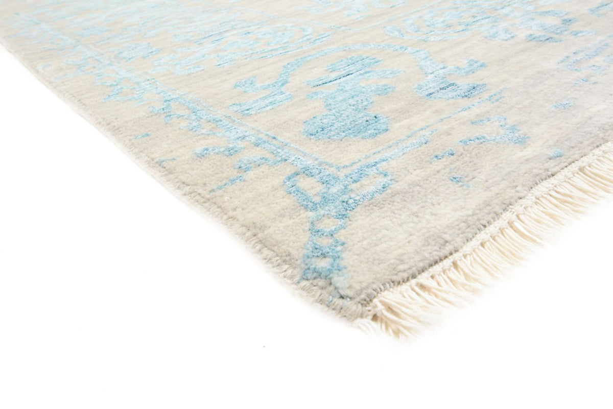 Designer Rug square  - 309 x 301 cm - light blue