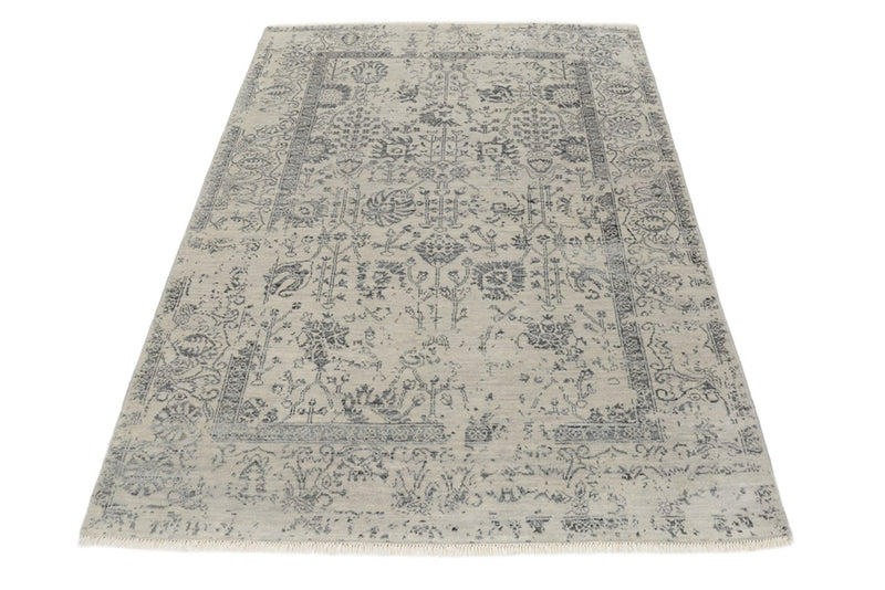 Designer Rug - 186 x 124 cm - light grey