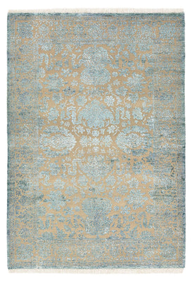 Designer Rug - 175 x 123 cm - light blue
