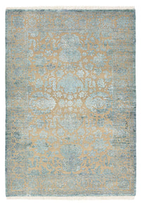 Designer Rug - 175 x 123 cm - light blue