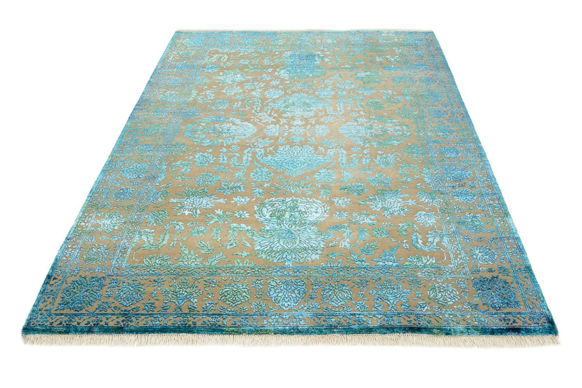 Designer Rug - 175 x 123 cm - light blue