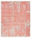 Designer Rug - 297 x 245 cm - light red