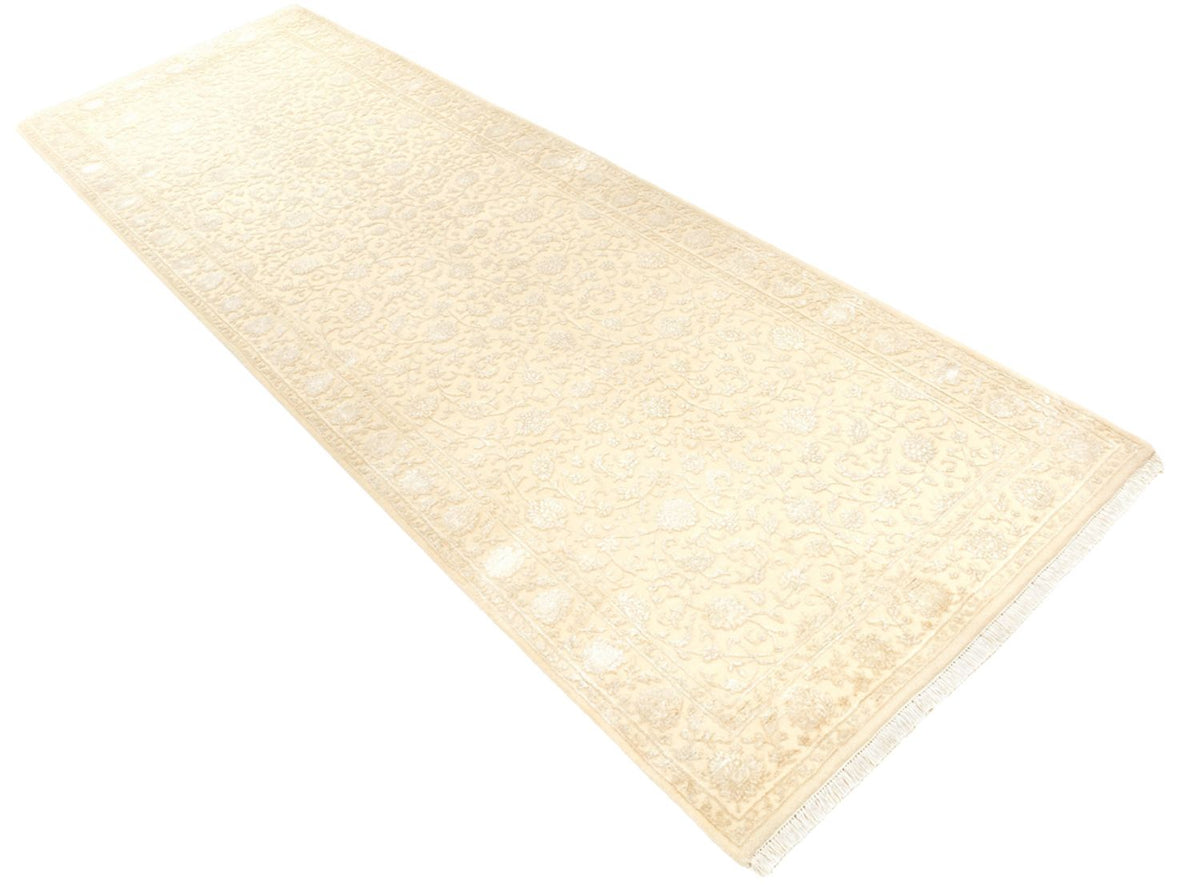 Runner Oriental Rug - 301 x 107 cm - light beige