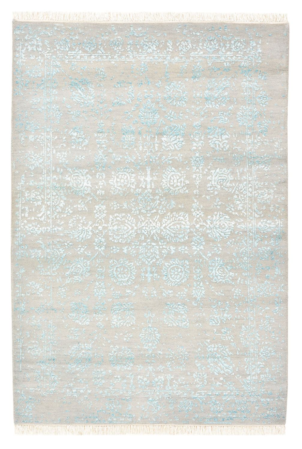 Designer Rug - 151 x 105 cm - light grey