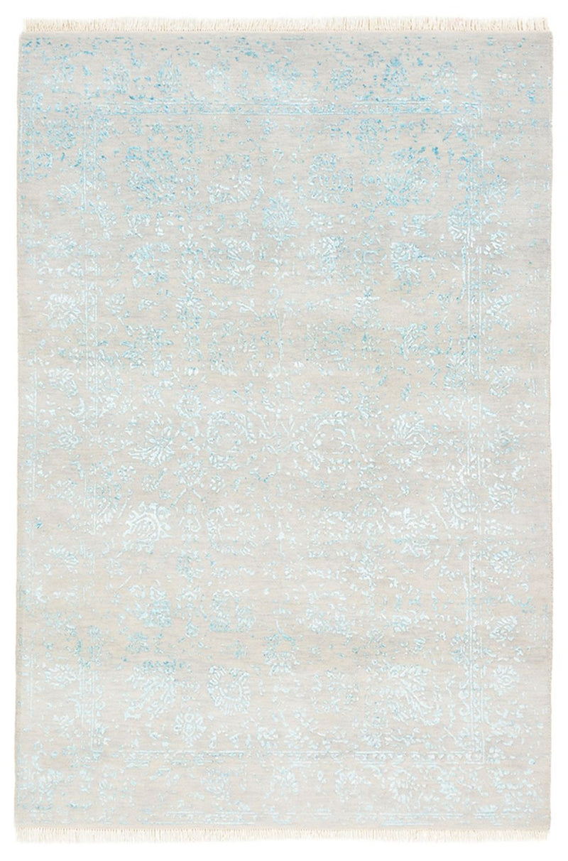Designer Rug - 181 x 122 cm - light grey