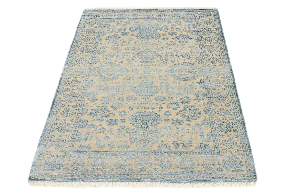 Designer Rug - 148 x 100 cm - light blue