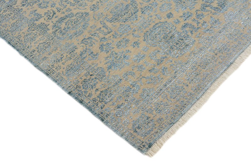 Designer Rug - 148 x 100 cm - light blue