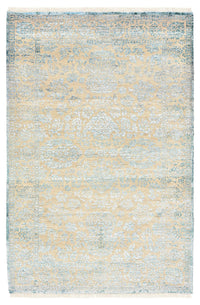 Designer Rug - 152 x 103 cm - light blue