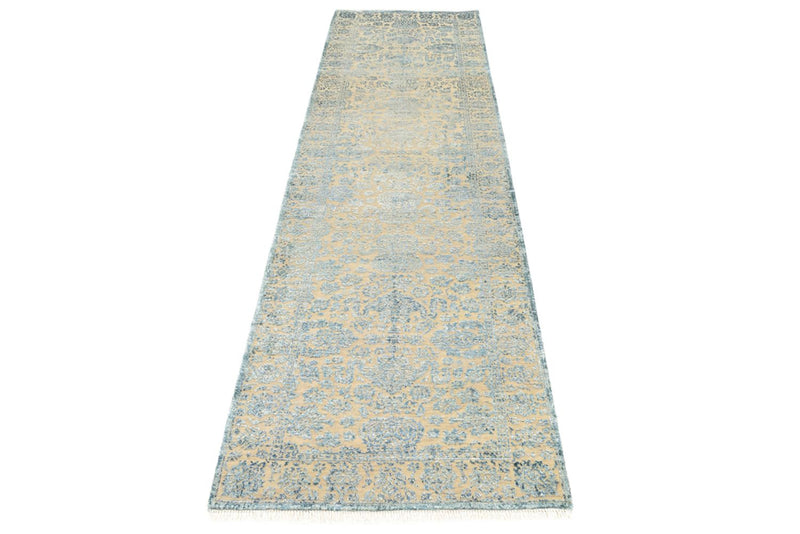 Runner Designer Rug - 291 x 79 cm - light blue