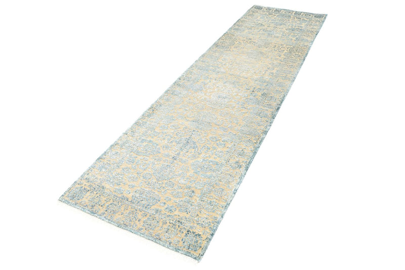 Runner Designer Rug - 291 x 79 cm - light blue