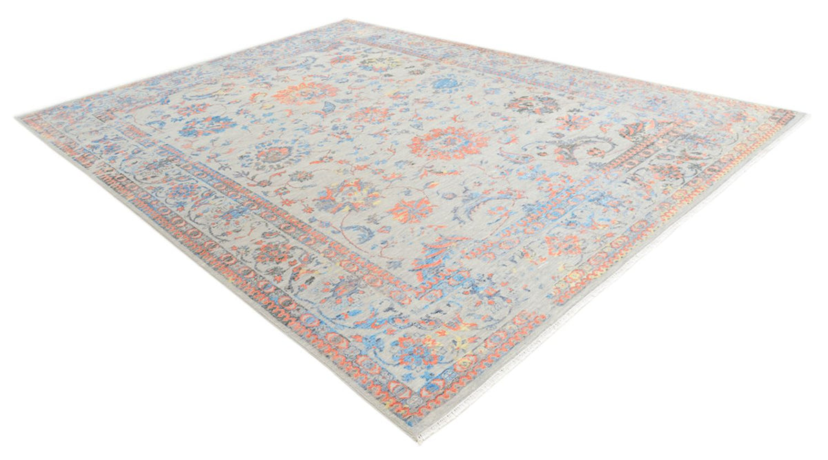 Designer Rug - 366 x 271 cm - light blue