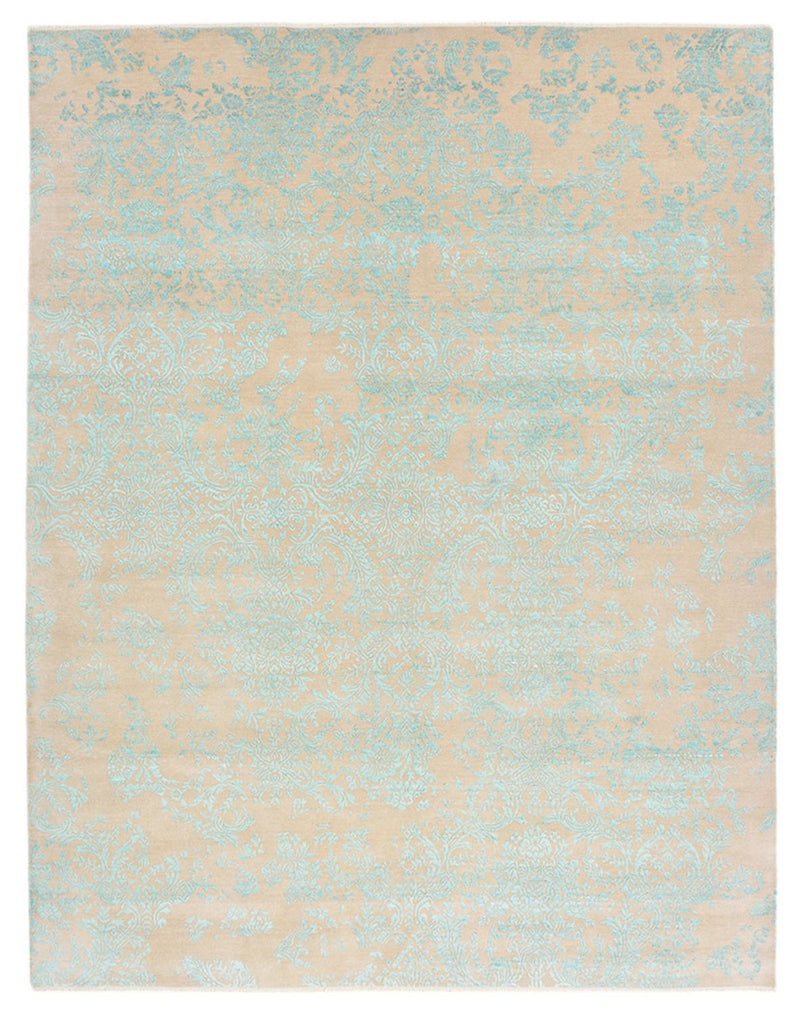Designer Rug - 309 x 244 cm - aqua