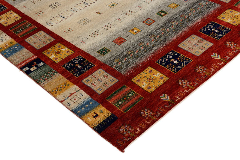 Gabbeh Rug - Loribaft Indus - 204 x 150 cm - multicolored