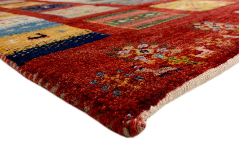 Gabbeh Rug - Loribaft Indus - 204 x 150 cm - multicolored