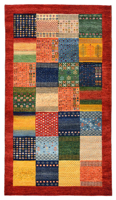 Gabbeh Rug - Loribaft Indus - 162 x 91 cm - multicolored