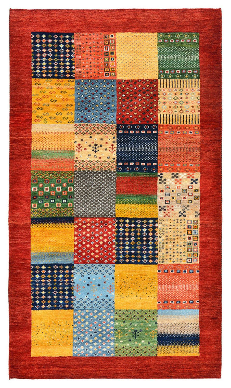 Gabbeh Rug - Loribaft Indus - 163 x 96 cm - multicolored