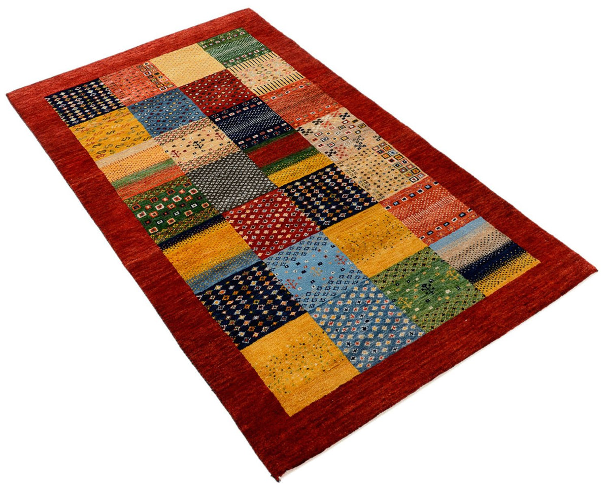 Gabbeh Rug - Loribaft Indus - 163 x 96 cm - multicolored