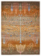 Indo Loribaft Teppich 244x174cm - Wollteppich