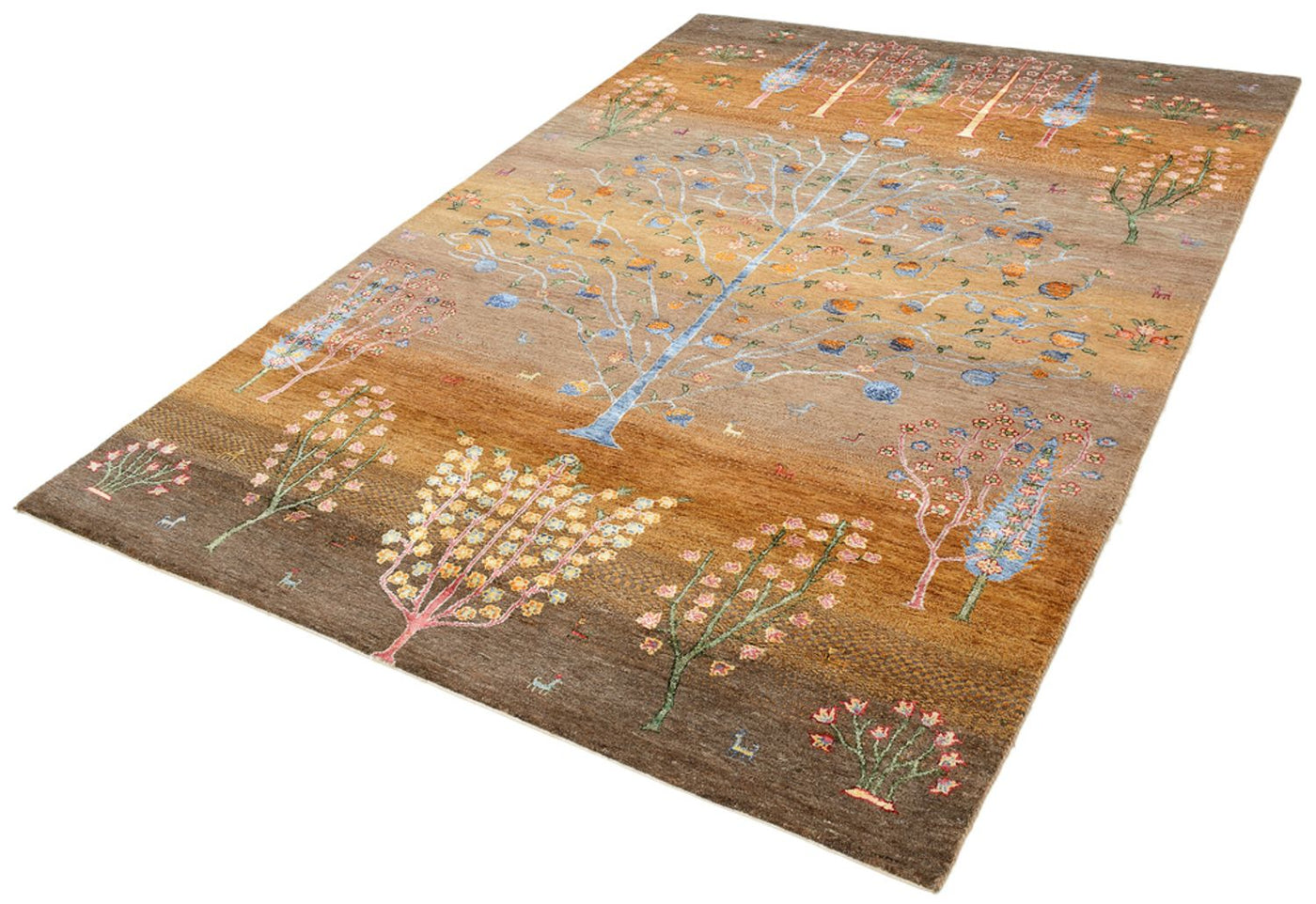 Indo Loribaft Teppich 244x174cm - Wollteppich