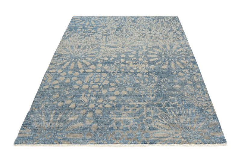 Designer Rug - 240 x 173 cm - sea blue