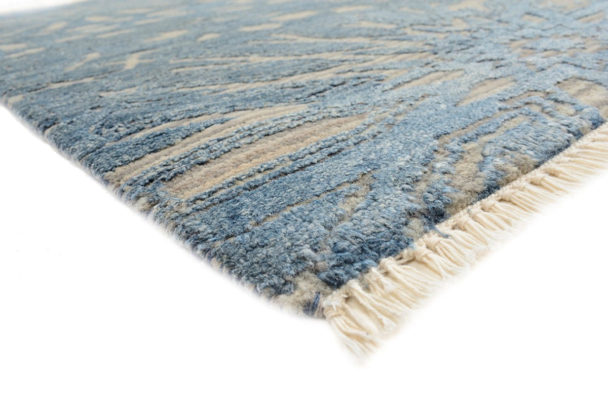 Designer Rug - 240 x 173 cm - sea blue