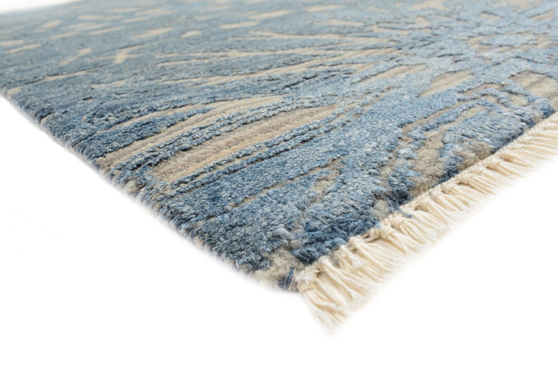 Designer Rug - 240 x 173 cm - sea blue