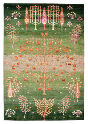 Gabbeh Rug - Loribaft Indus - 246 x 171 cm - multicolored