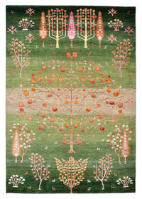 Gabbeh Rug - Loribaft Indus - 246 x 171 cm - multicolored