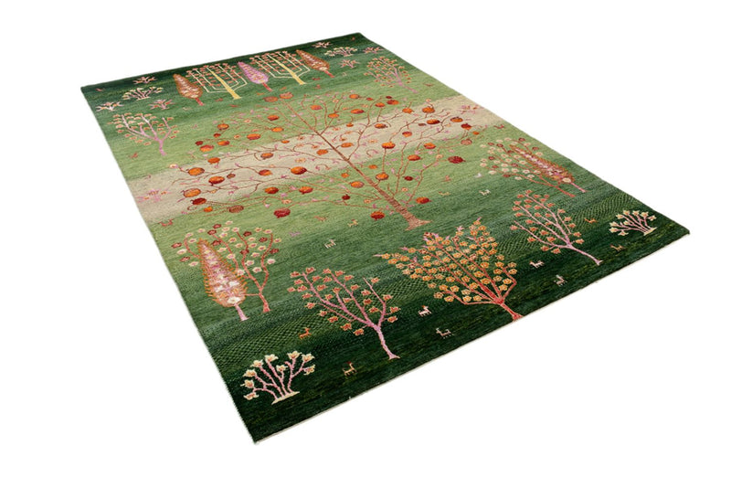 Gabbeh Rug - Loribaft Indus - 246 x 171 cm - multicolored