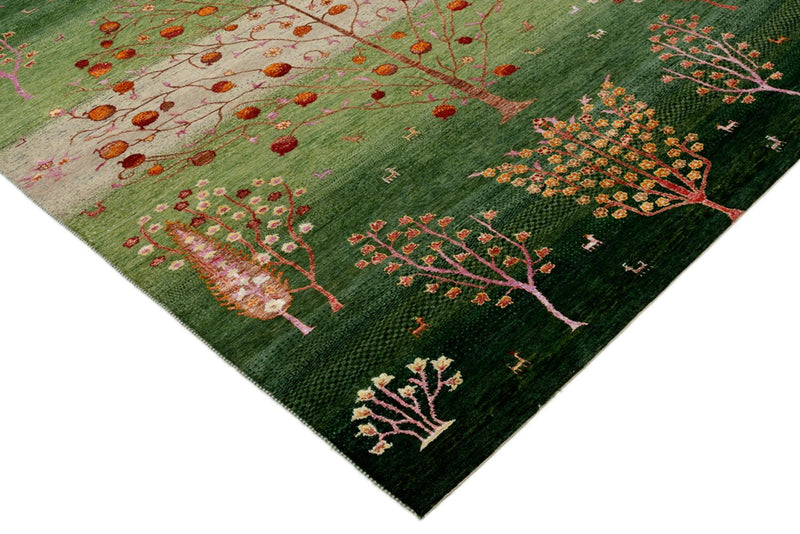 Gabbeh Rug - Loribaft Indus - 246 x 171 cm - multicolored