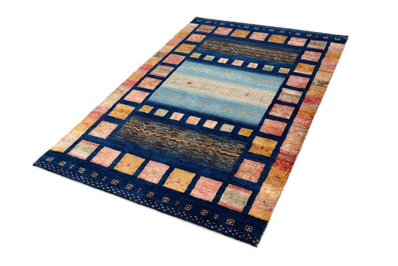 Gabbeh Rug - Loribaft Indus - 187 x 125 cm - multicolored