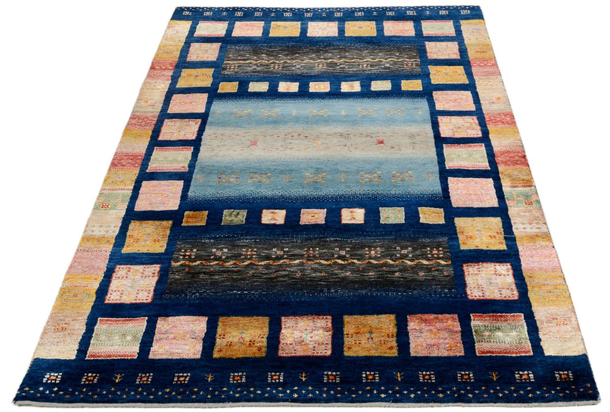 Gabbeh Rug - Loribaft Indus - 187 x 125 cm - multicolored