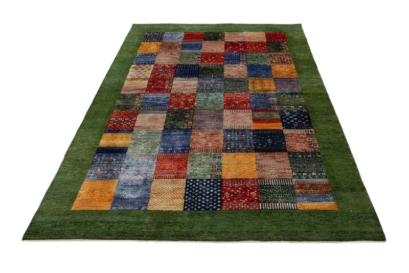 Gabbeh Rug - Loribaft Indus - 246 x 171 cm - multicolored