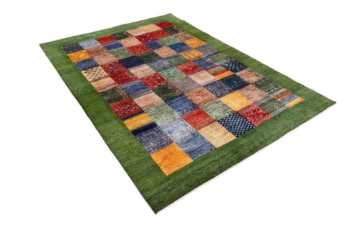 Gabbeh Rug - Loribaft Indus - 246 x 171 cm - multicolored