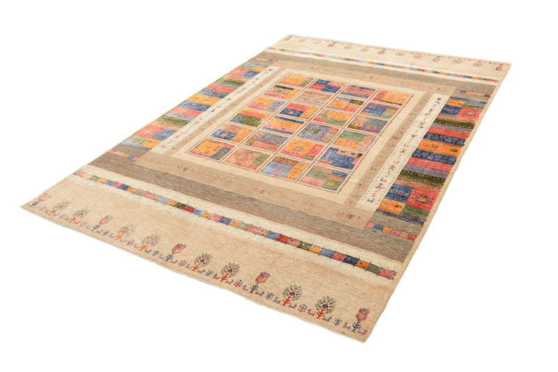 Gabbeh Rug - Loribaft Indus - 244 x 171 cm - multicolored