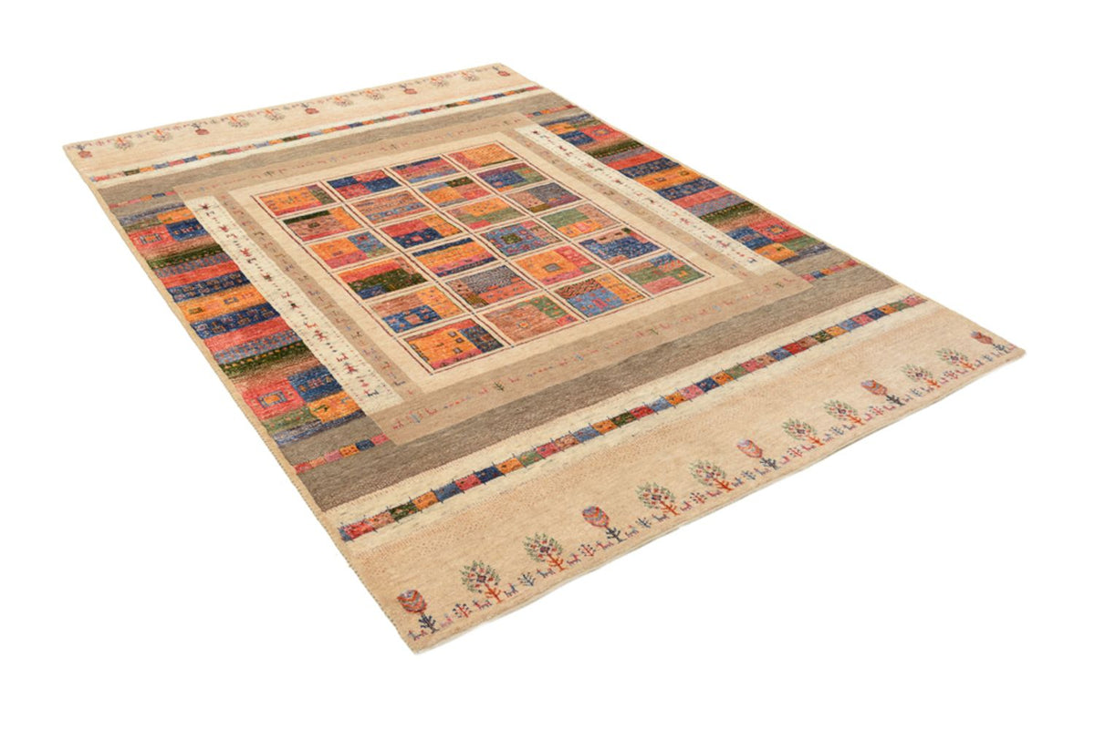 Gabbeh Rug - Loribaft Indus - 244 x 171 cm - multicolored