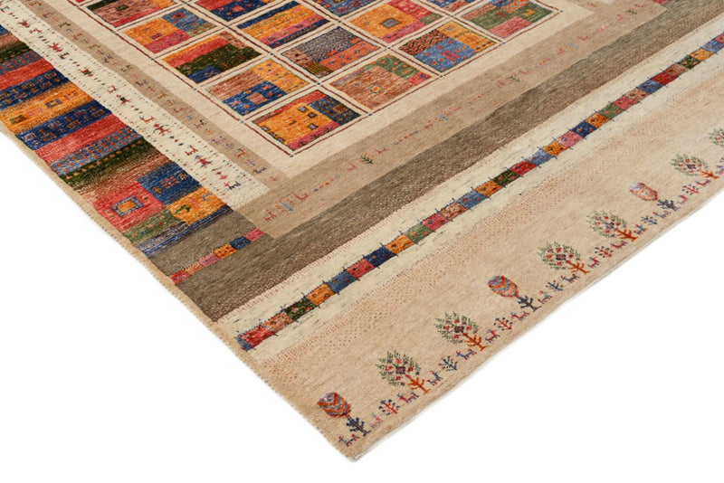 Gabbeh Rug - Loribaft Indus - 244 x 171 cm - multicolored