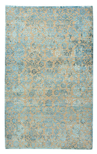 Designer Rug - 150 x 95 cm - light blue
