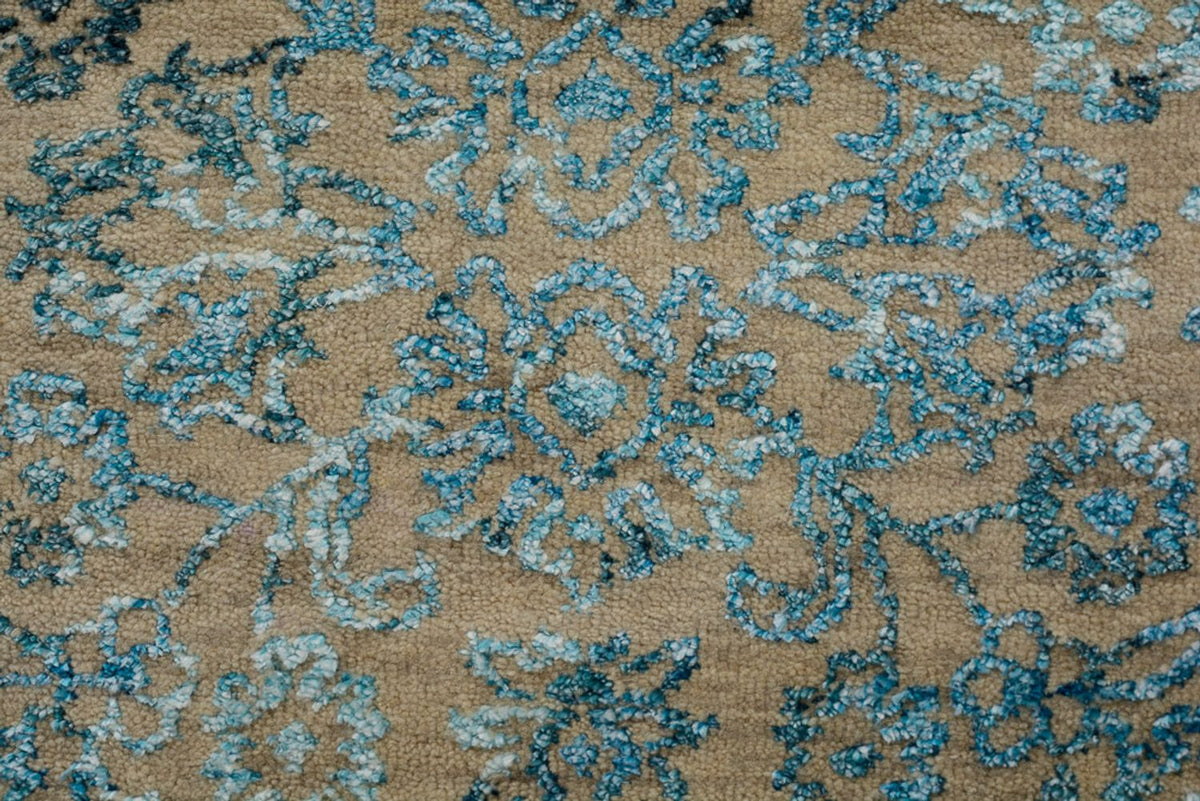 Designer Rug - 150 x 95 cm - light blue