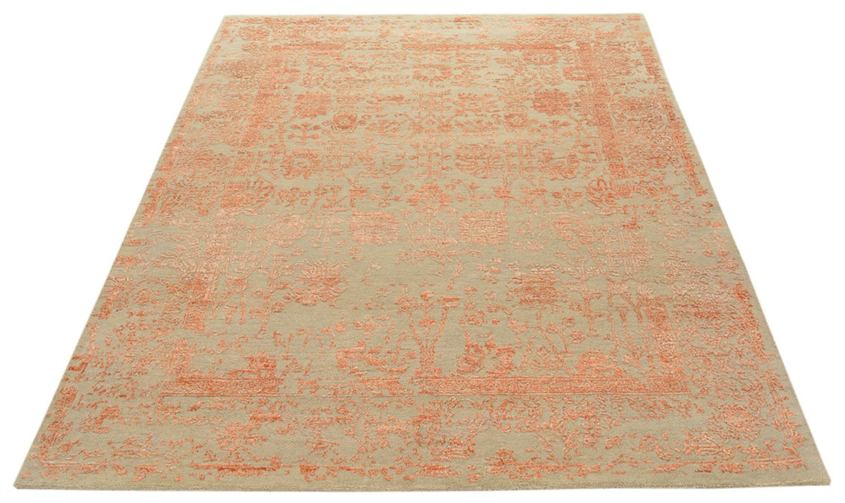 Designer Rug - 186 x 151 cm - orange